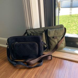 Set of 2 - Vera Bradley Crossbodies - Utility and Hipster